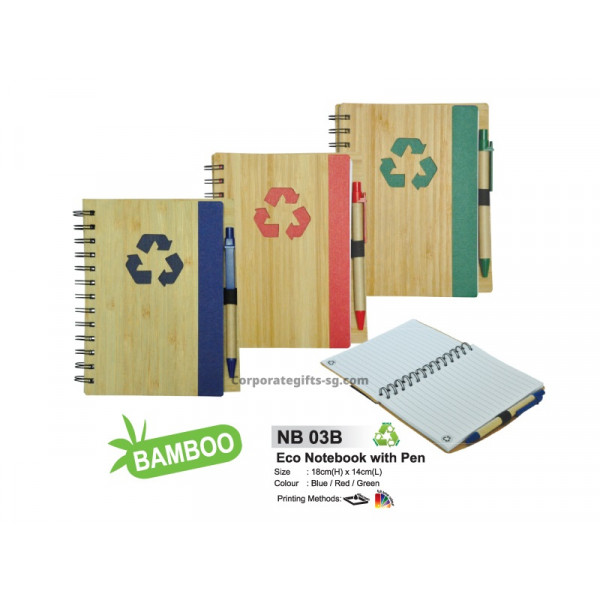 NB 03B Eco Notebook with Pen